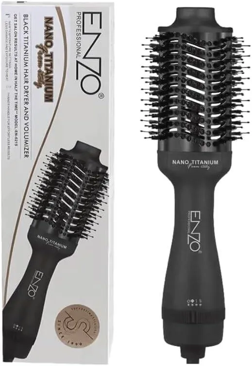 ENZO Professional Brosse Volumisante EN-6215 Professionnelle-1500watt -noir en algerie