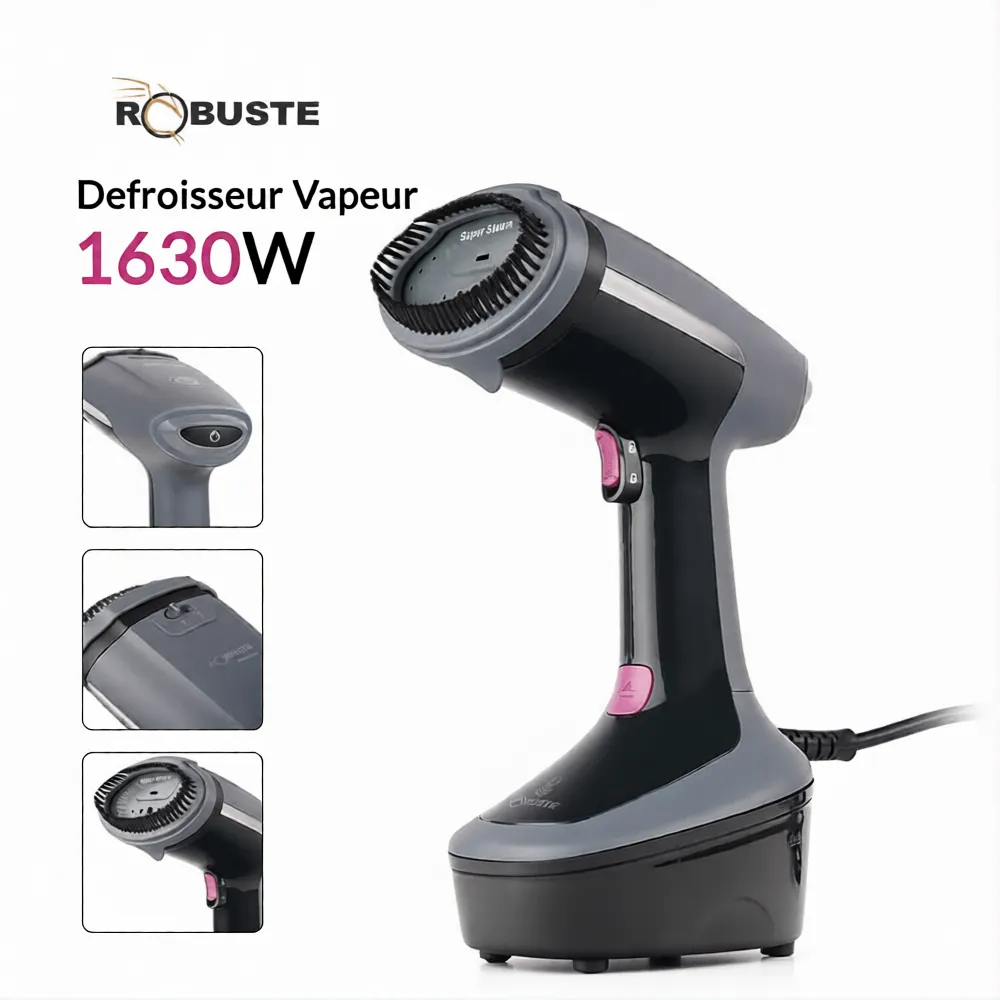 Defroisseur Vapeur Robuste 1630W – Fer à Repasser Vertical Puissant – Vapeur Rapide pour Vetements – Maison et Boutique