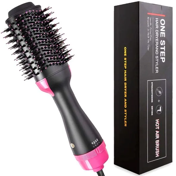 Seche-cheveux et brosse coiffante 2 en 1 – Styler thermique ceramique 1500W