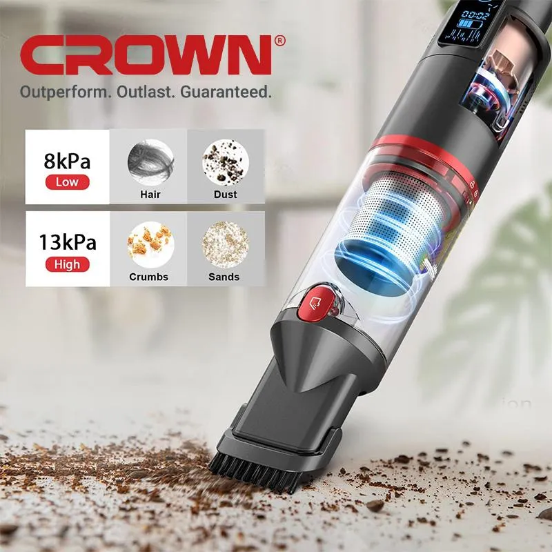 Aspirateur a main sans fil 11.1V rechargeable crown