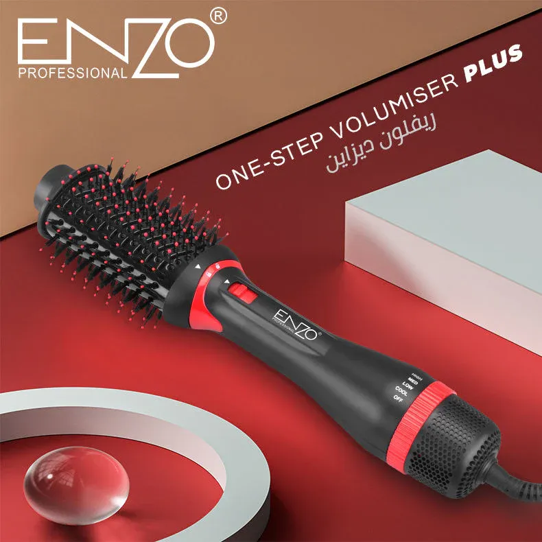 Brosse chauffante rotative professionnelle, sèche-cheveux onestep volumiser plus EN6202