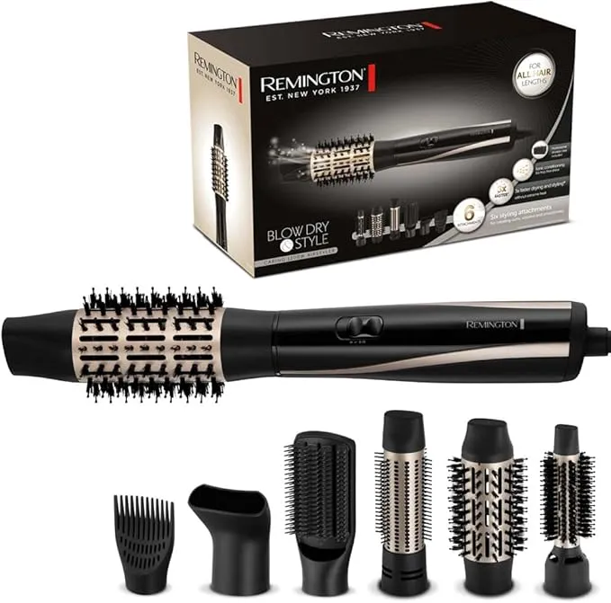 Brosse coiffante 6EN1 1200W REMINGTON BLOW DRY & STYLE - AS7700