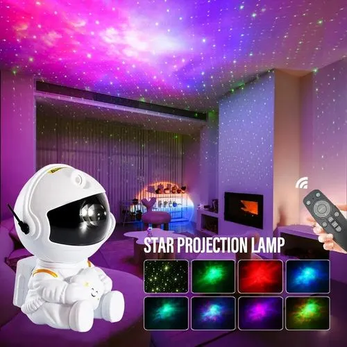 Projecteur ciel galaxy astronaute veilleuse pour enfant et adulte