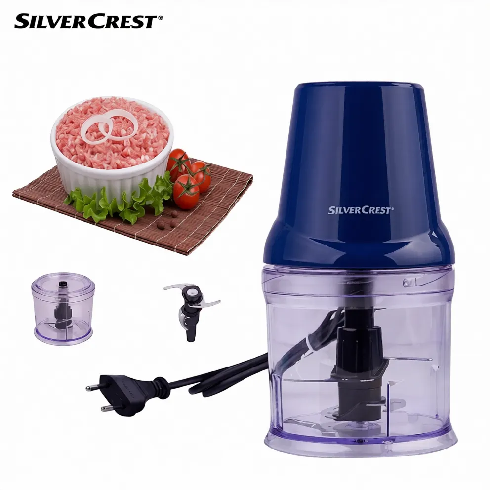 Mini Hachoir électrique400w- Bleu