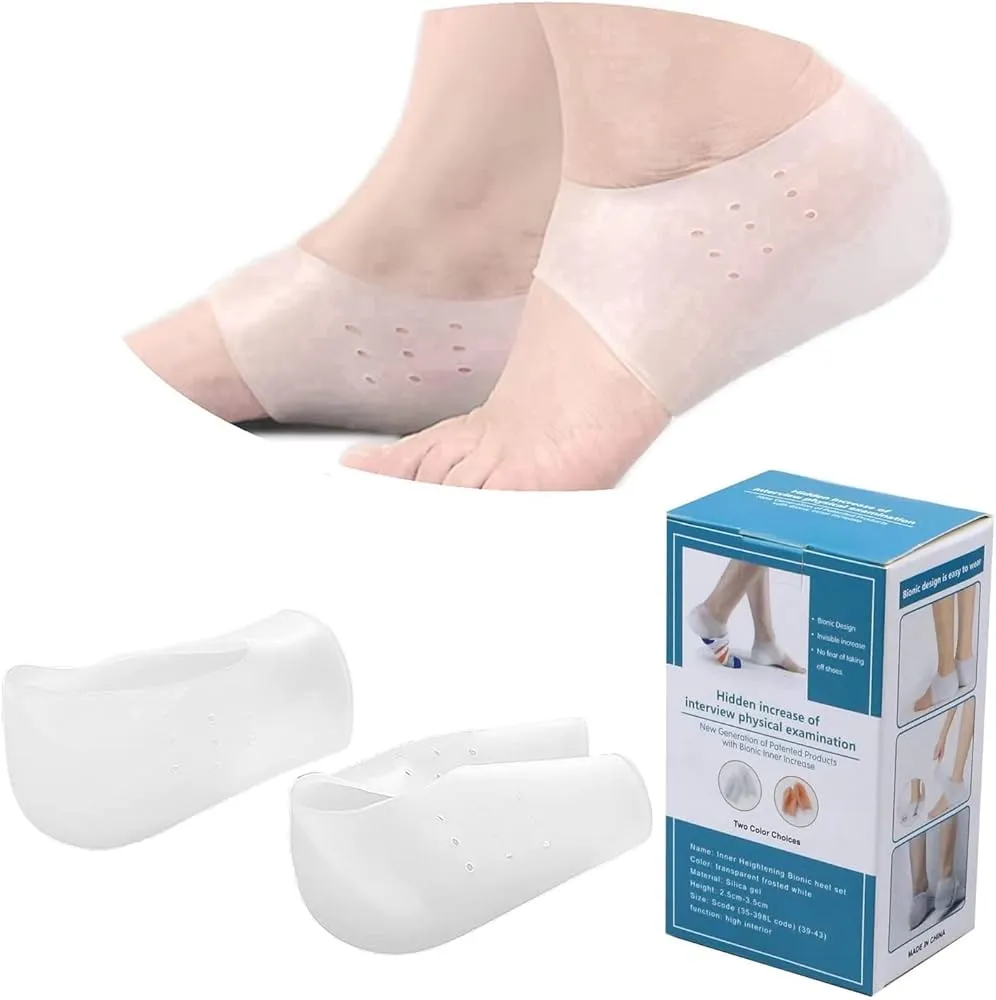 Augmentation D'Hauteur Invisible Des Pieds En Silicone - Transparent