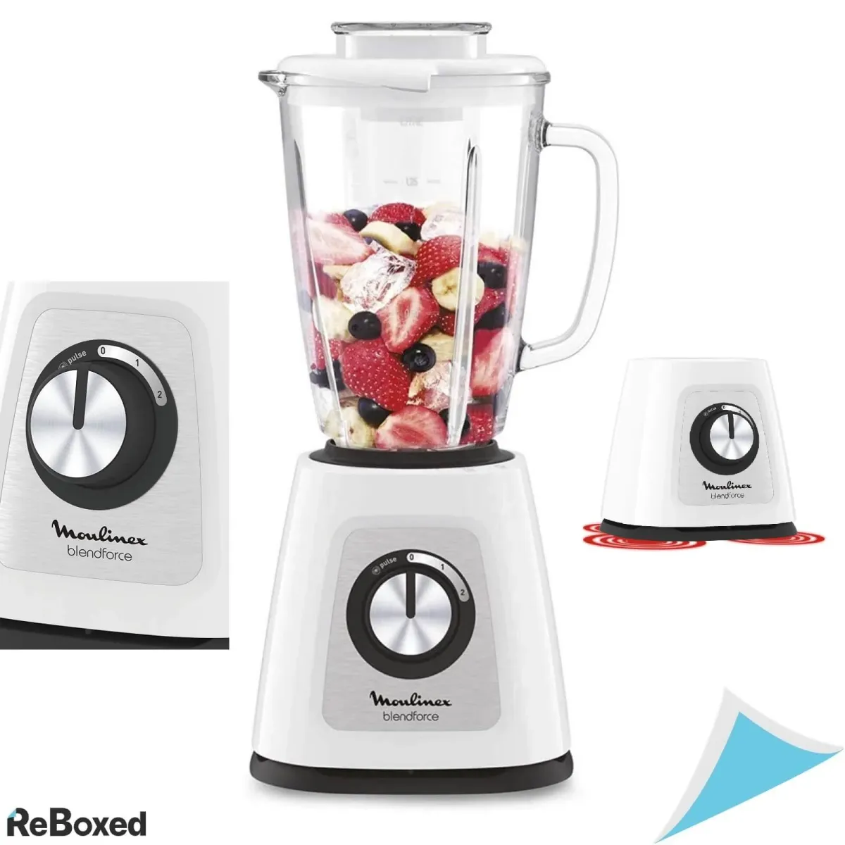 Blender Blendforce Lm430110 Bol Verre 800W-1.75L / BLANC