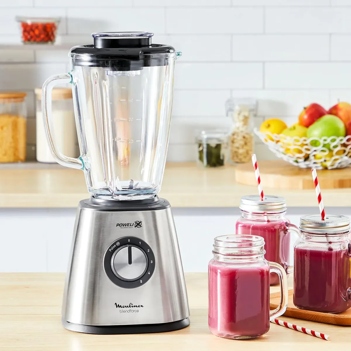 Blender Blendforce 1,75L bole en verre Lm439D10 800w
