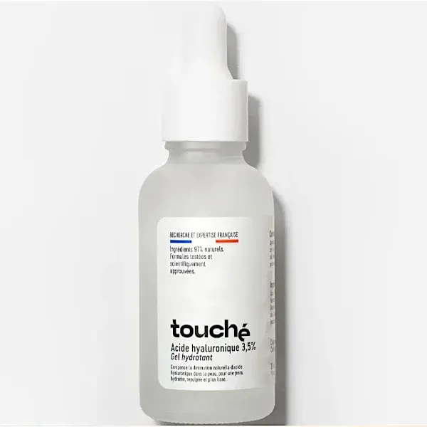 Gel visage hydratant, Acide hyaluronique 3,5%, Touché, 30ml
