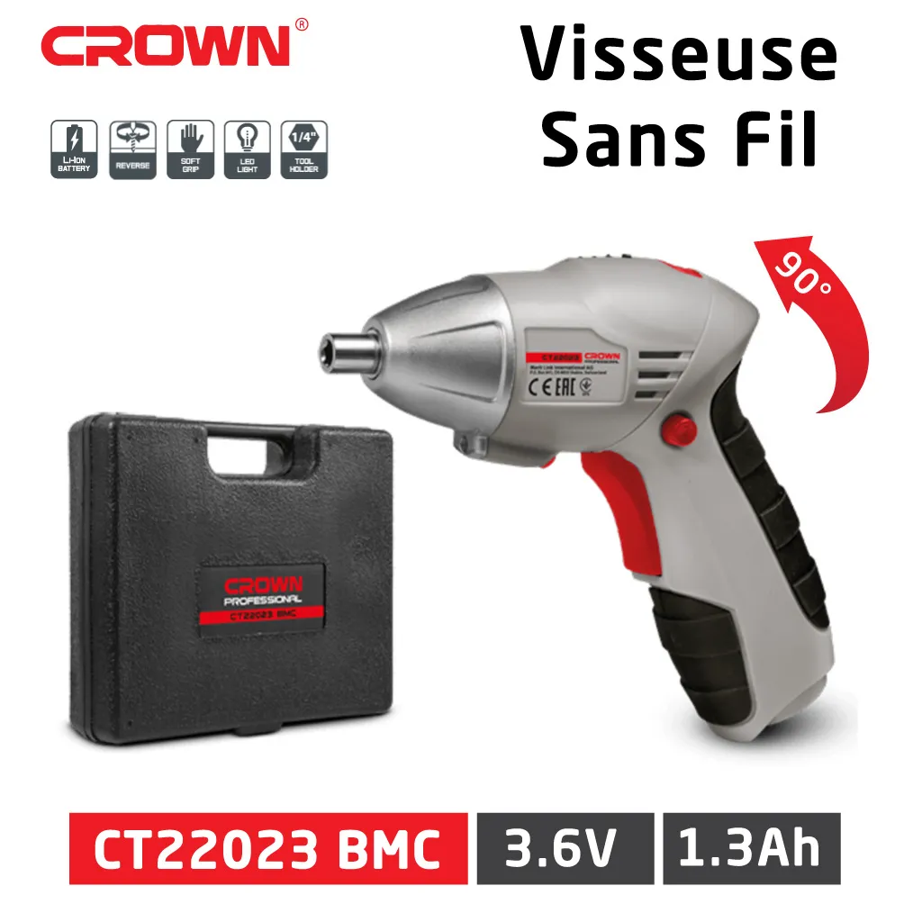 visseuse sans fil rechargeable tournevis miniature CT22023