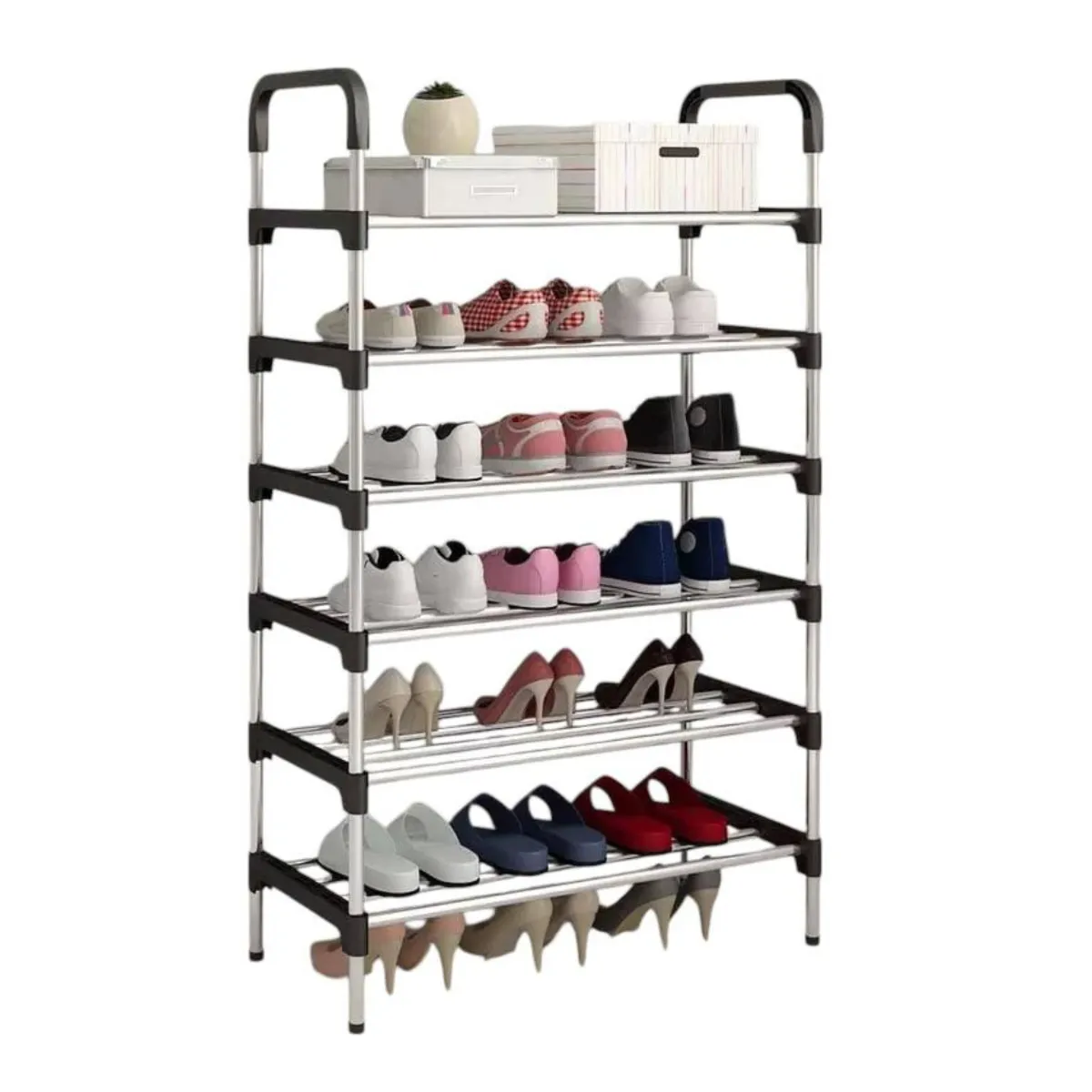 porte chaussures 6 étages facile a déplacer 