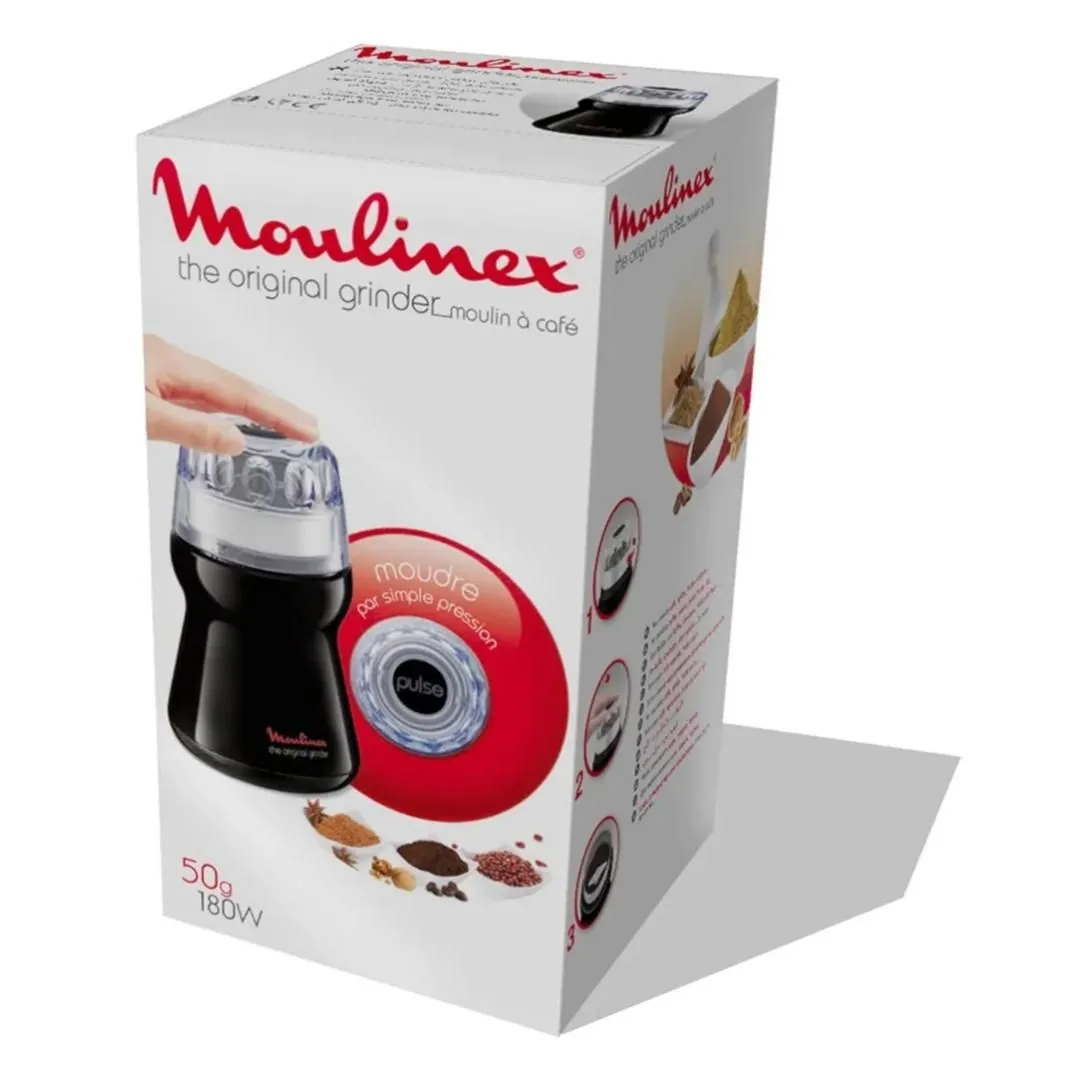Moulin à Café et Épices Electrique Moulinex 180 W 50g - AR110830