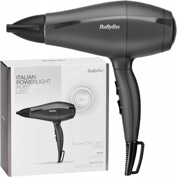 BaByliss Powerlight 6704E 2000W – Sèche-Cheveux Professionnel Léger