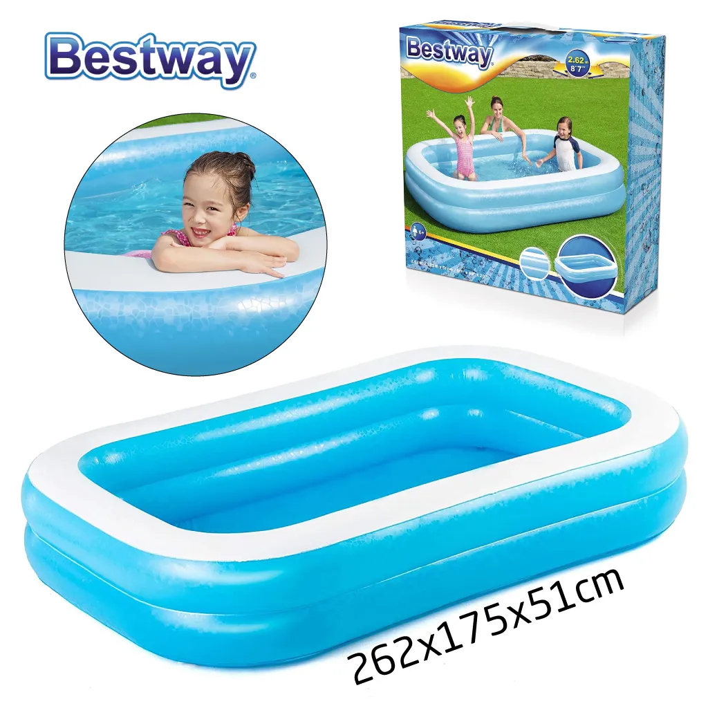 piscine gonflable rectangulaire 262 x 175x 51cm Bestway 54006