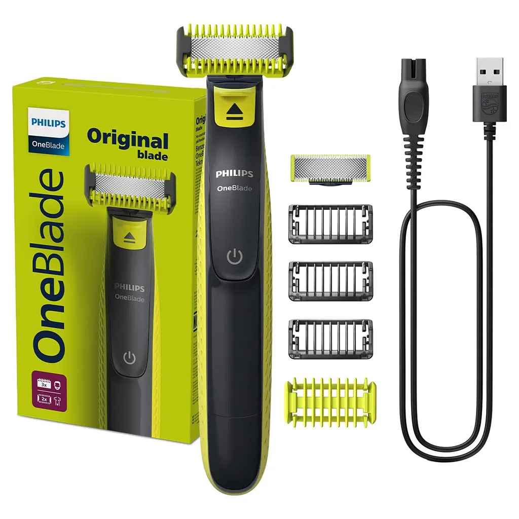 Philips OneBlade QP2824/10 Tondeuse Rechargeable Original ALGERIE – ماكينة حلاقة أصلية للرجال