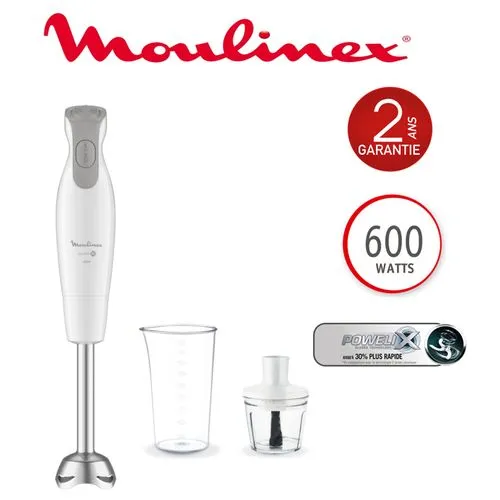Moulinex MIXEUR PLONGEANT Daily chef 600 W Blanc