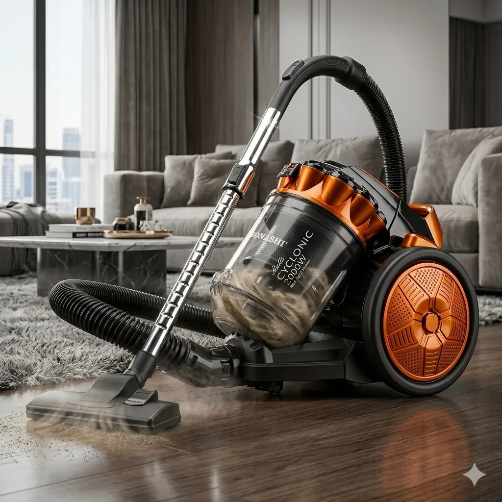 Aspirateur 3L 2000W Orange Sonashi SVC-9028C en algerie