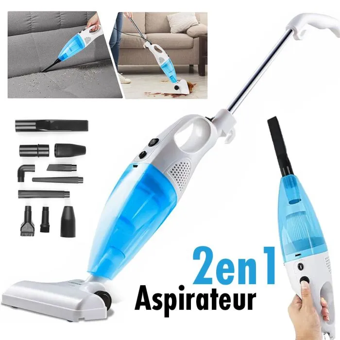 Aspirateur balai 2-en-1 Multismart MS-VC2111 – 500 W avec filtre HEPA