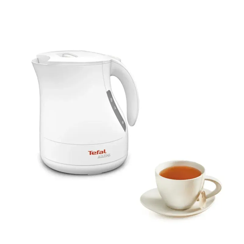 Bouilloire Électrique Tefal Justine BF512011 1,2L 2400W Blanche