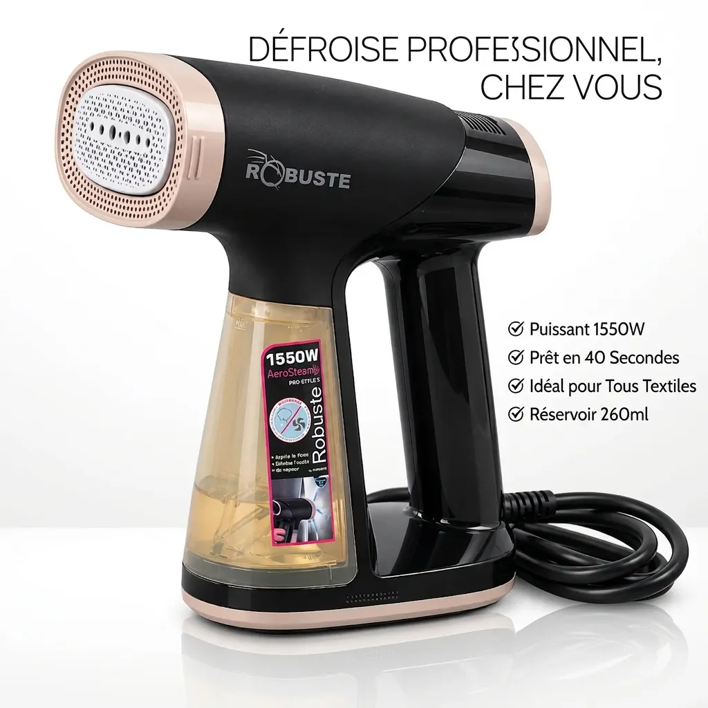 Défroisseur vapeur ROBUSTE AeroSteam Pro Style 2 – 1550 W
