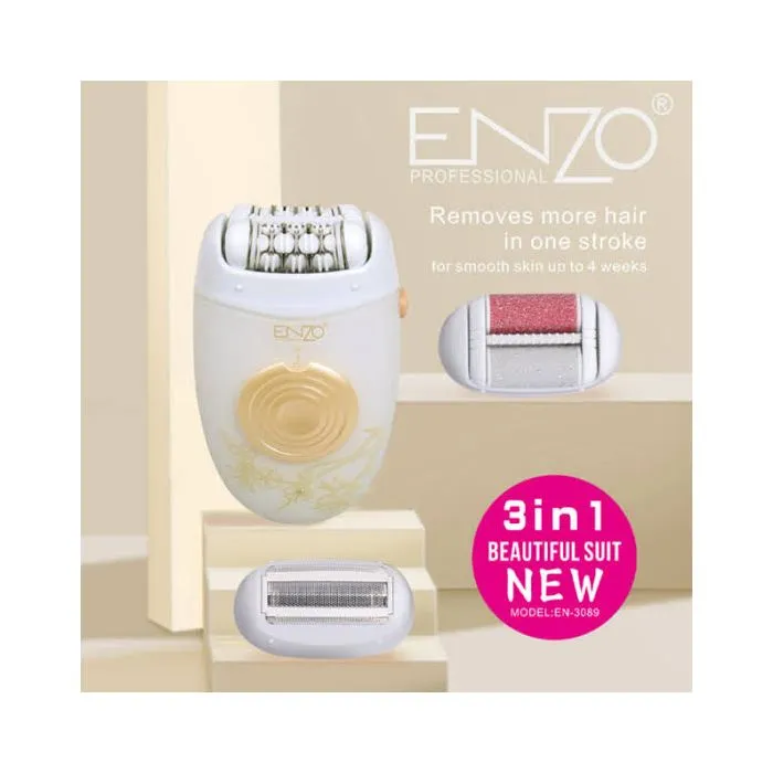 Épilateur ENZO EN-3089 3-en-1 Rechargeable