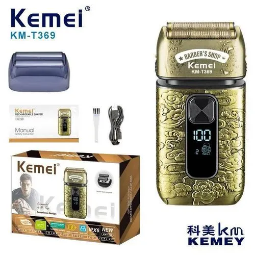 Kemei KM-T369 — Tondeuse électrique pour cheveux et barbe