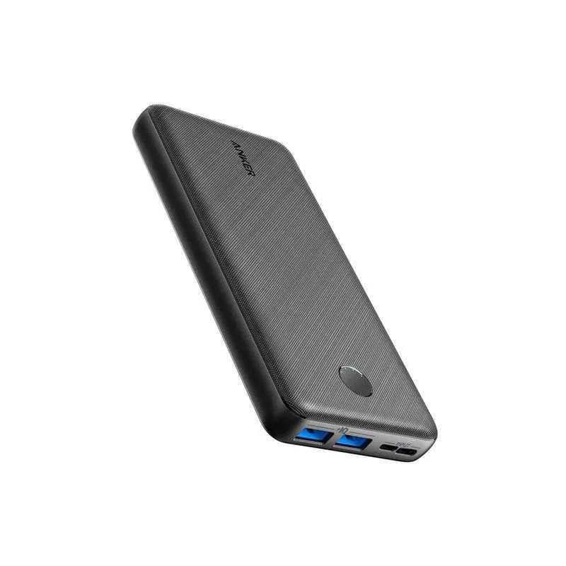 Anker Power Bank 20 000 mAh – Batterie Externe 15W | PowerIQ | USB-C + 2 USB-A | Ultra Compacte