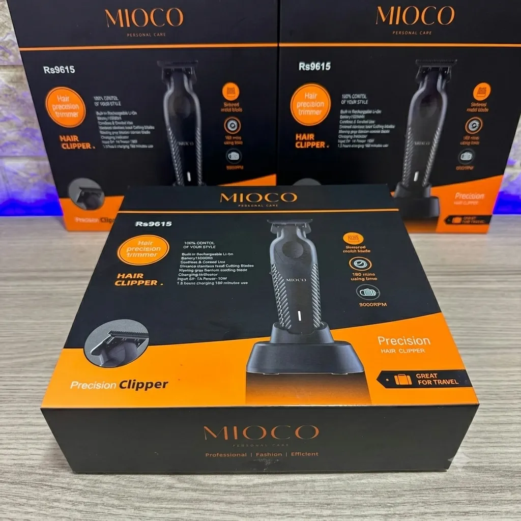 Mioco RS9616 – Tondeuse Électrique Rechargeable pour Homme | Livraison dans les 58 Wilayas d'Algérie