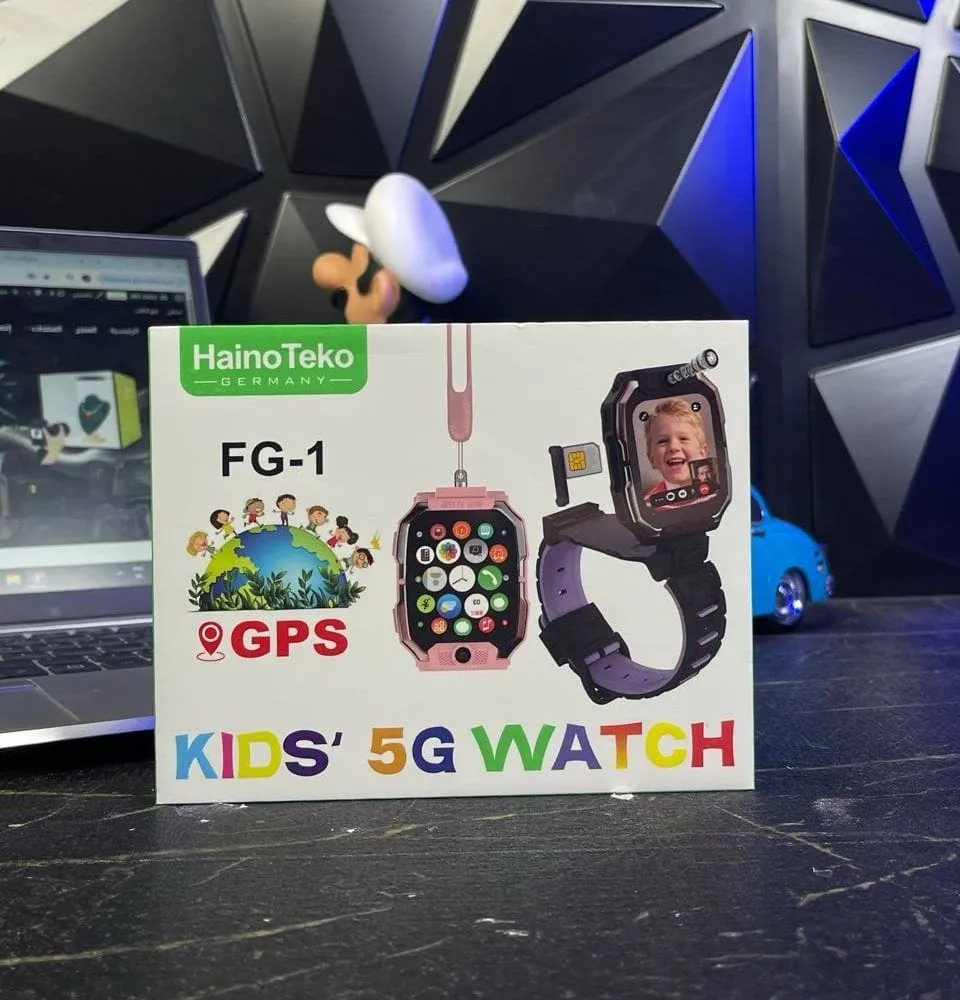 Montre Connectée Enfant Haino Teko FG-1 : La Smartwatch 5G avec GPS et Double Caméra