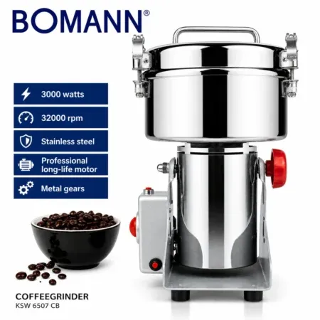 Moulin électrique Bomann KSW 6504 CB pour café et épices – 1 kg