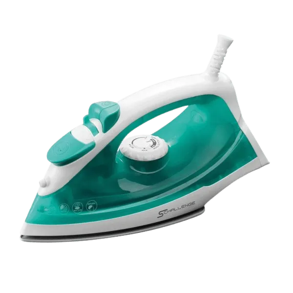 SChallenge AMB-106 Fer à Repasser 1200W – Semelle Antiadhésive, Vapeur 10-16 g/min