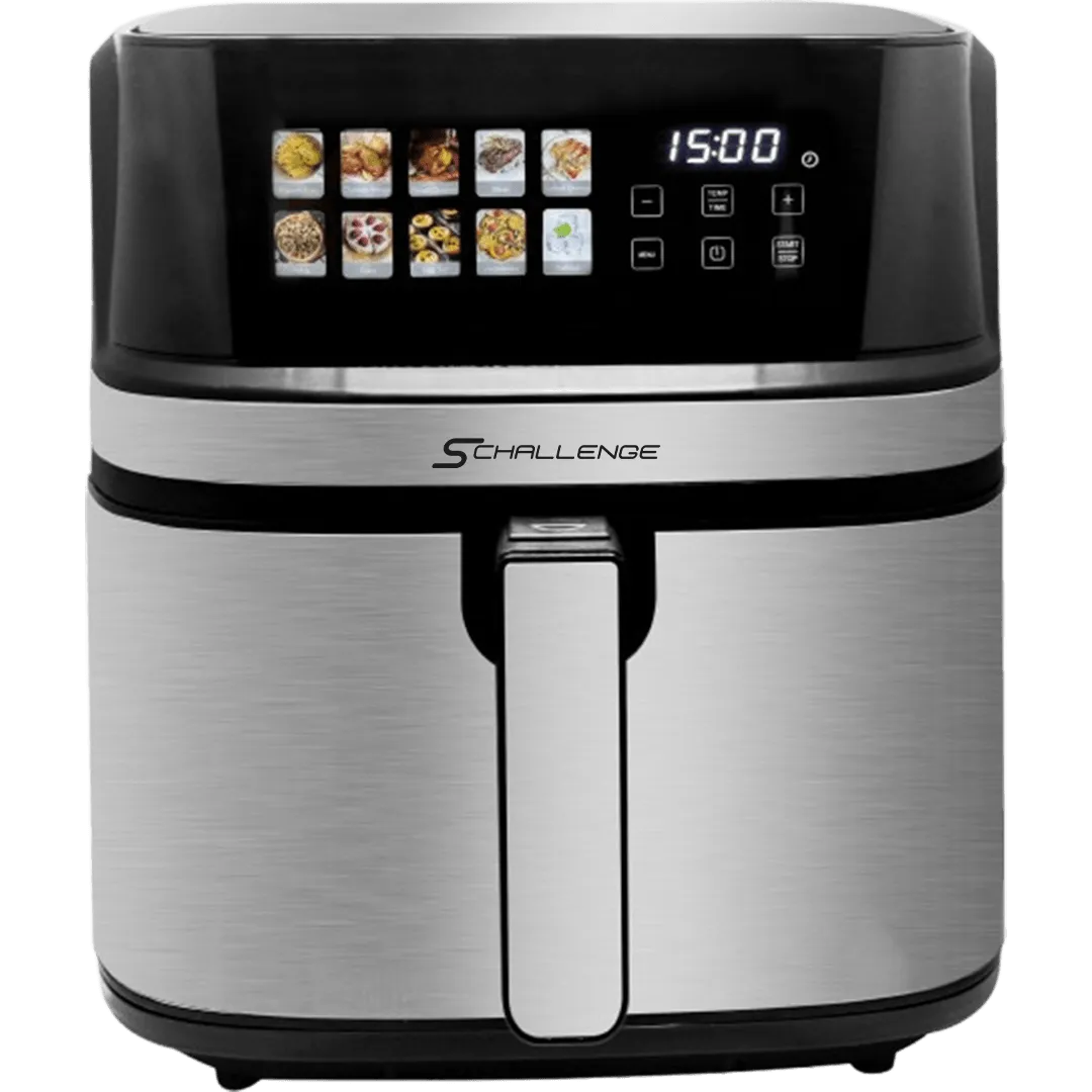 SChallenge AMB-40AF Air Fryer 8L 1700W – Friteuse Sans Huile Tactile LED, 10 Programmes
