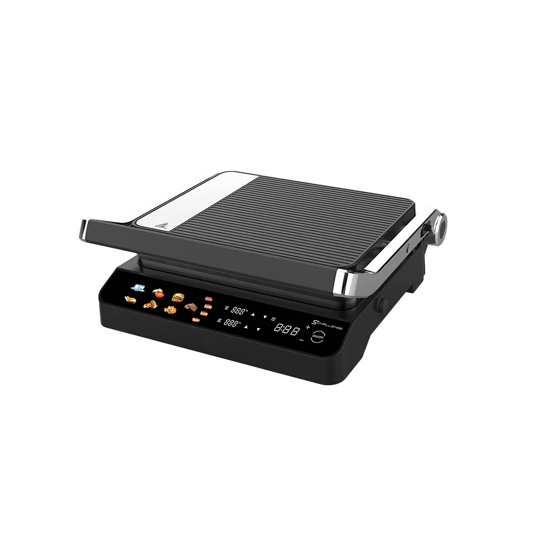 SChallenge AMB-GT50E Panineuse Digitale 2000W – Écran LED, Commande Tactile, 5 Programmes