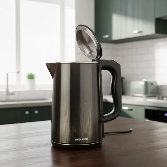Sonashi SKT-1818 Bouilloire Électrique Sans Fil 1,8L 1500W – Isolation Thermique