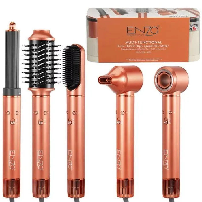 Styler Coiffant Multifonction ENZO EN-502 4-en-1