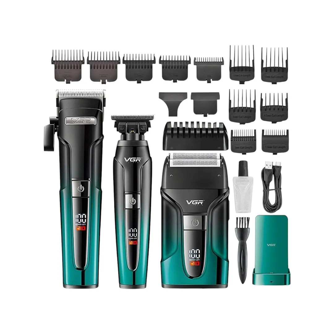 Tondeuse à cheveux professionnelle VGR V-694 3-en-1