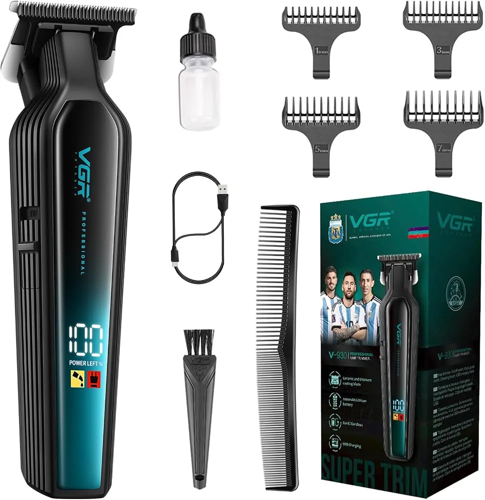 VGR V-930 – Tondeuse Professionnelle Cheveux et Barbe